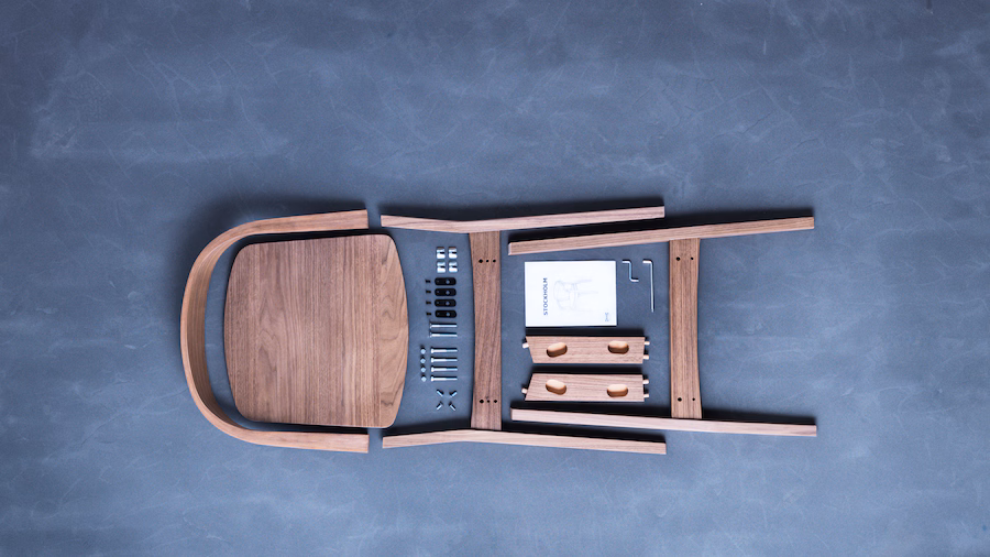 a chair that needs assembly