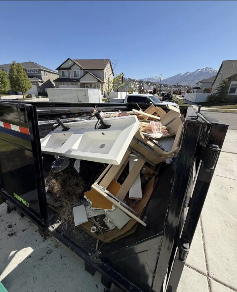 full roll off dumpster